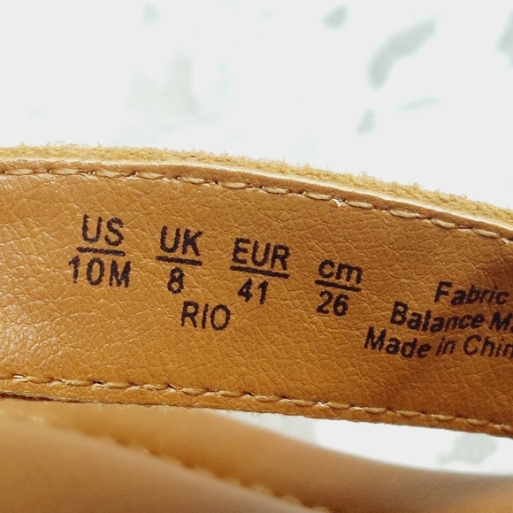 NEW ZODIAC Women's Rio Thong Platform Wedge Sandals I838 - Picture 7 of 8